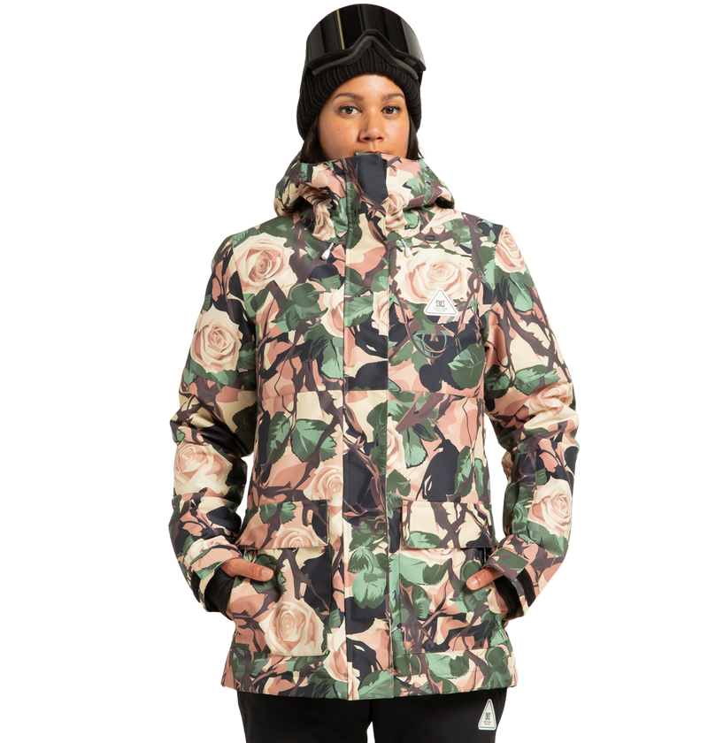 Women's Cruiser Insulated Snow Jacket - Rose And Thorn
