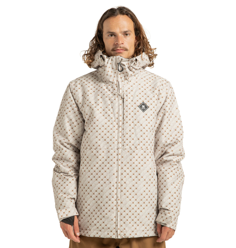 Unisex Basis Print Insulated Jacket - Micro Dc