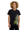 Kids' Side Flame Tee - Black