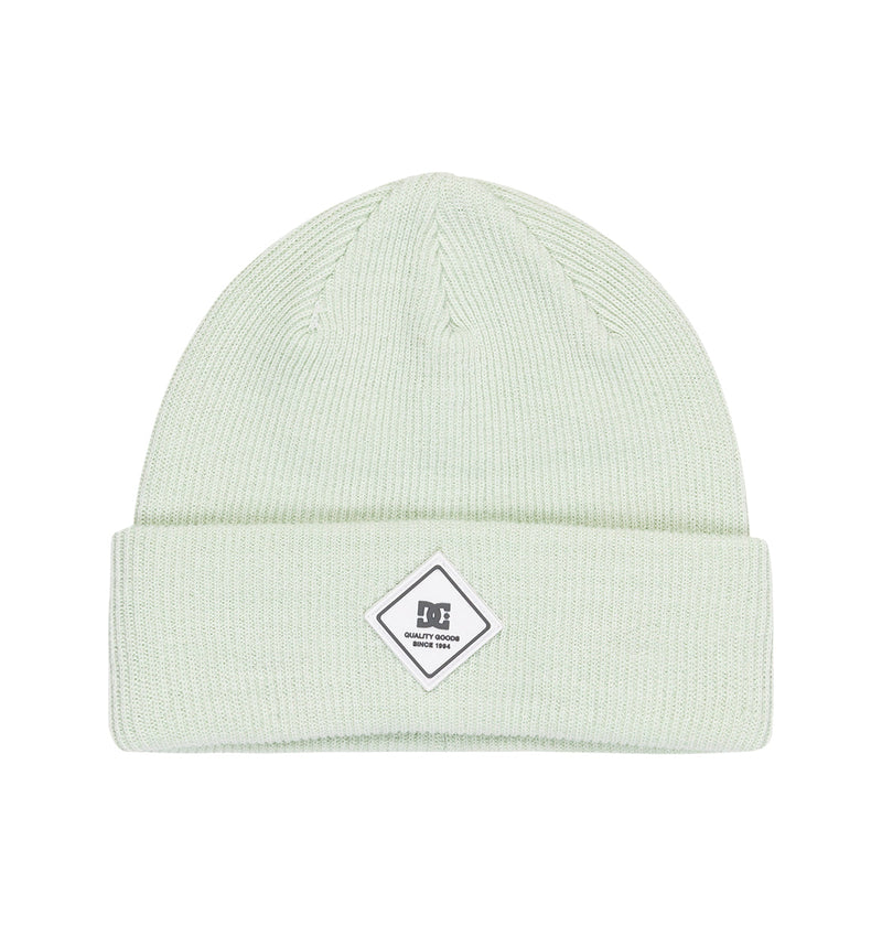 Women's Label Beanie - Pale Aqua