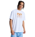 Men's DC Star Oxidized Heritage Short Sleeve Tees - White