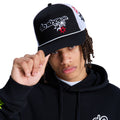 Men's Side Star Trucker Cap - Black