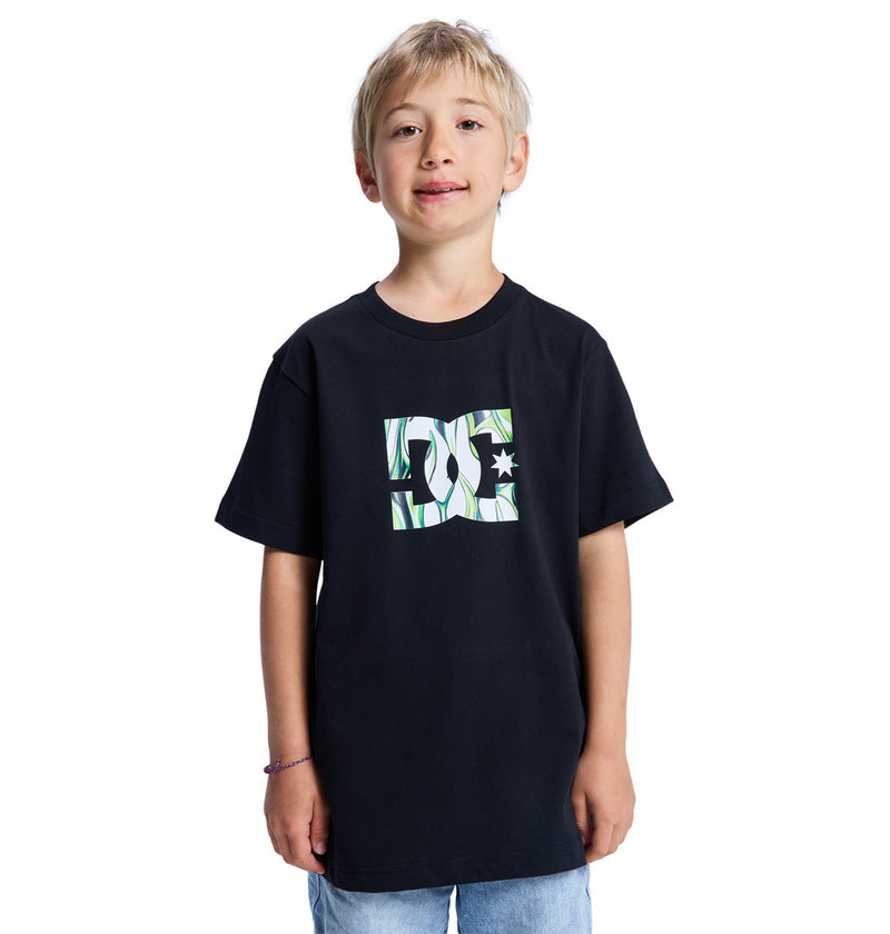 Kids' DC Star Filled Short Sleeve Tee - Black