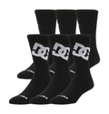 Graffik Logo Crew Sock 3-Pack - Black
