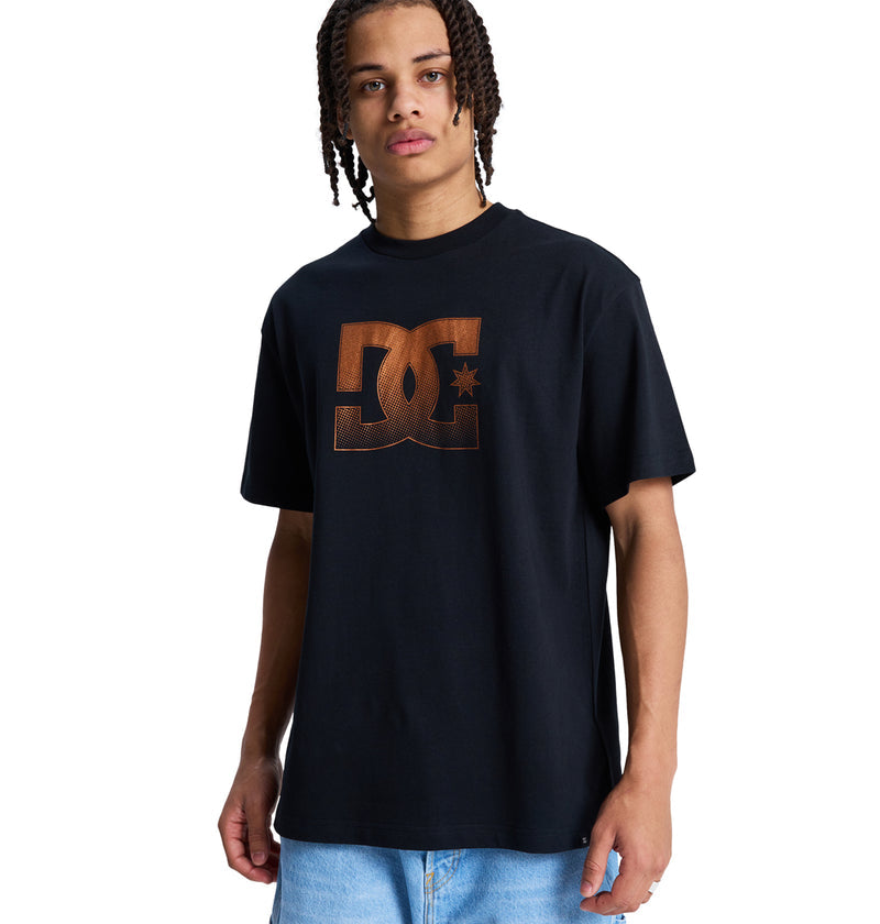 Men's DC Star Oxidized Heritage Short Sleeve Tees - Black