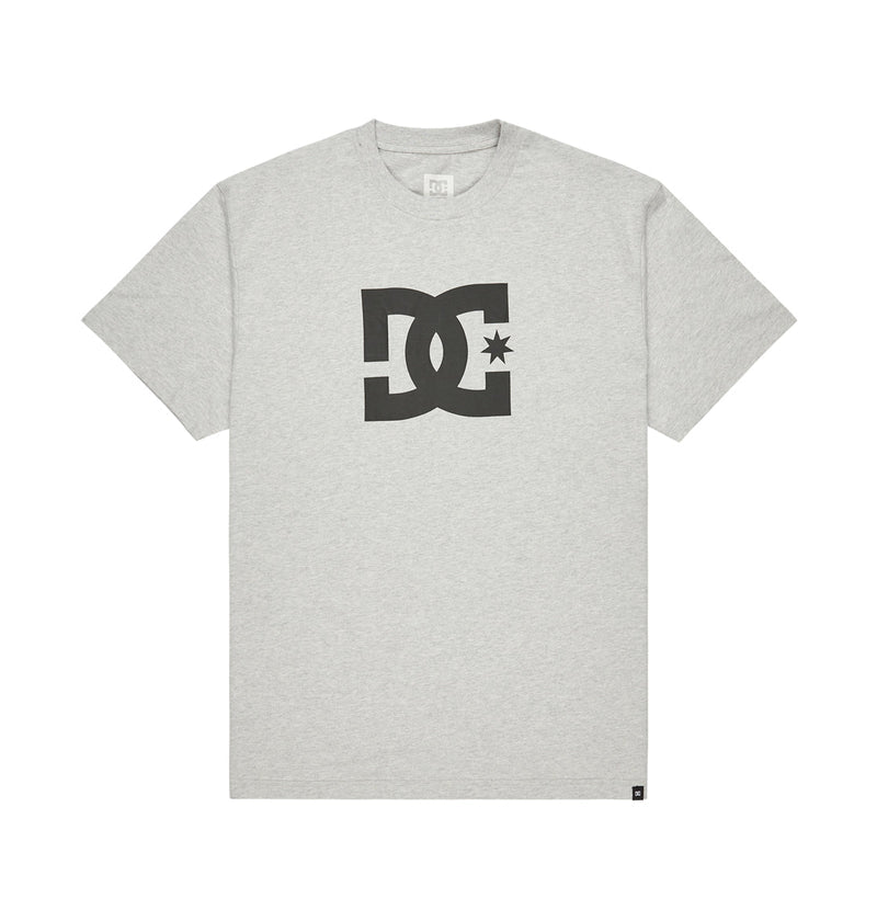 Men's DC Star Heritage Short Sleeve Shirt - Light Heather Grey