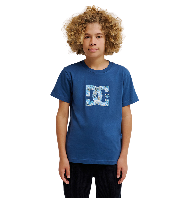 Kids' Star Filled Tee - Ensign Blue