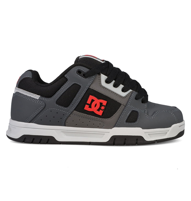 Men's Stag Shoes - Grey/Black/Red