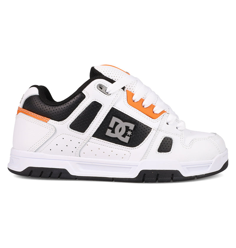 Men's Stag Shoes - White/Black/Orange