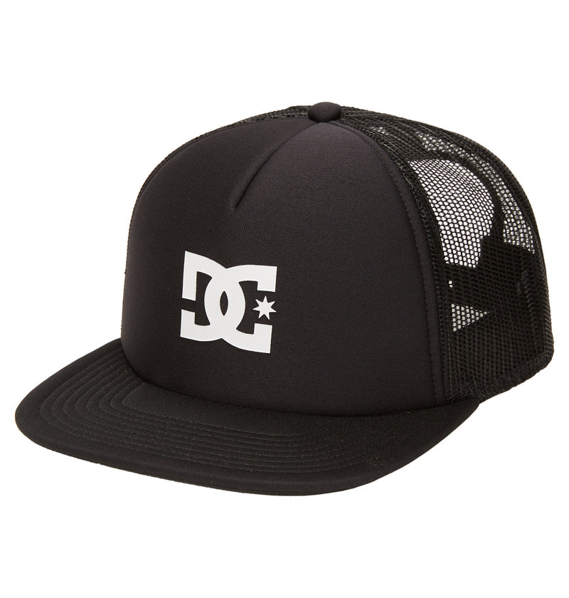 Kids' Gas Station Trucker Hat - White / Black
