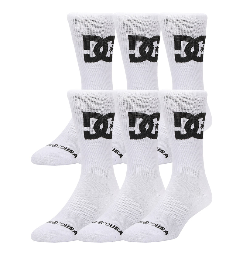 Big Star Logo Crew Sock 3-Pack - White