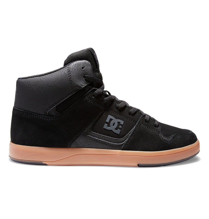 Men's DC Pure High-Top Shoes - Black/Gum (Bgm)