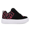 Women's Court Graffik Platform Shoes - Black/Pink/White