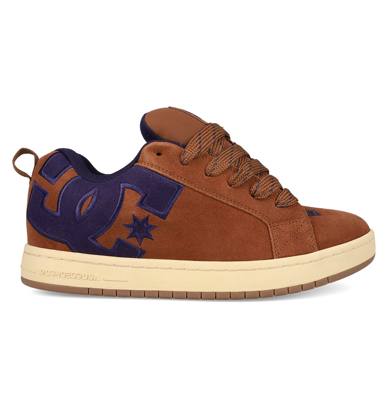 Men's Court Graffik SE Shoes - Brown/Navy/Gum