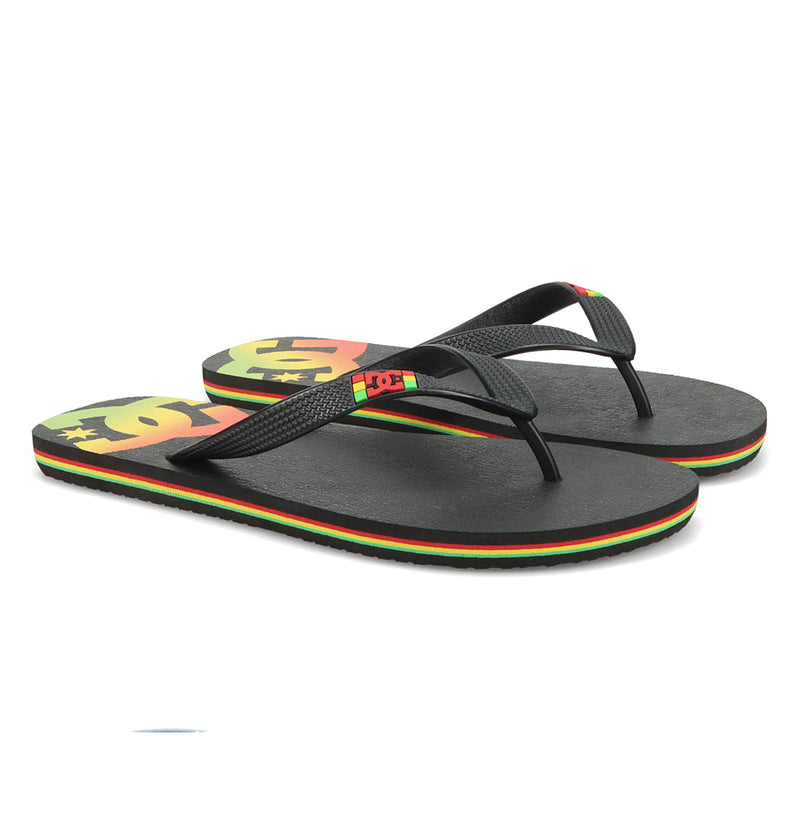 Men's Spray Slides - Rasta