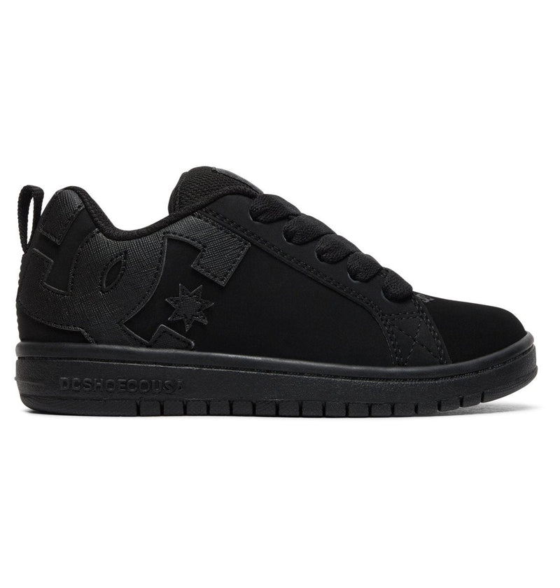 Kids' Court Graffik Shoes - Black/Black (Bb2)