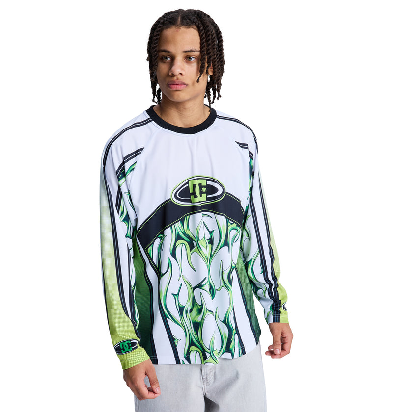 Men's Sylem 2 Long Sleeve Shirt - Lime Green