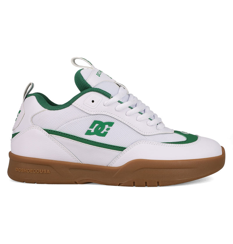 Men's JS-2 Shanahan Pro Skate Shoes - White/Green/Gum