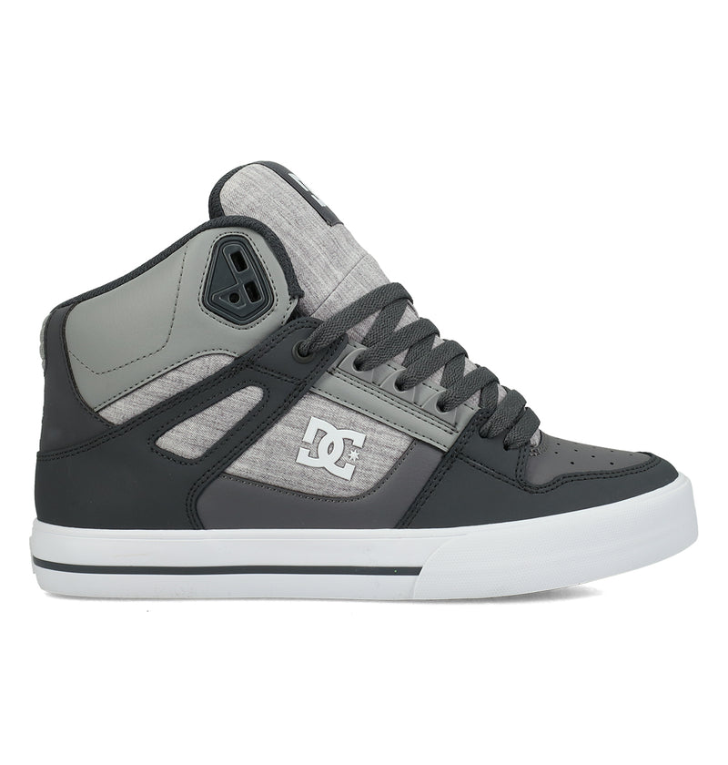 Men's Pure High Shoes - Grey/White