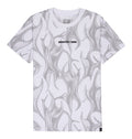 Kids' DC Liquid Fuego Heritage Short Sleeve Shirt - White