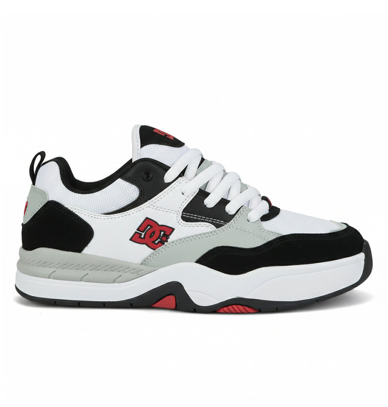 Men's Ascend Skate Shoes - White/Grey/Black/Red