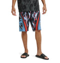 Men's Sylem 21 Boardshorts - Liquid Fuego Black