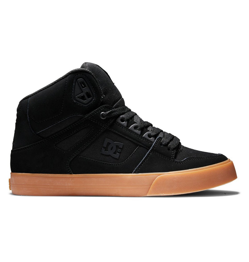 Men's Pure High-Top Shoes - Black/Gum (Bgm)