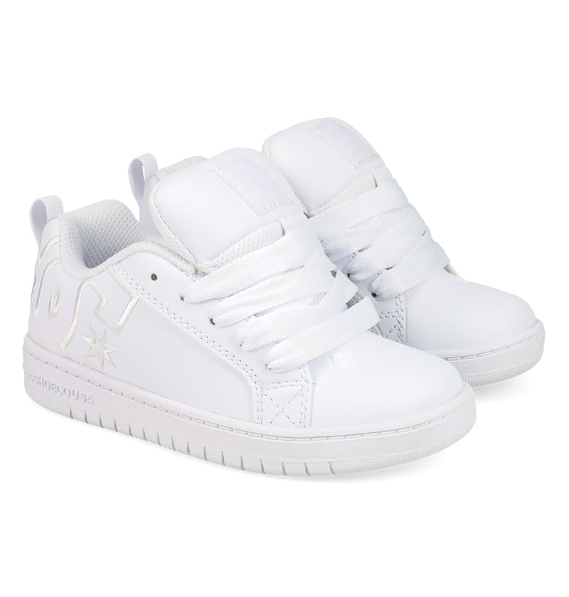 Kids' Court Graffik Shoes - White