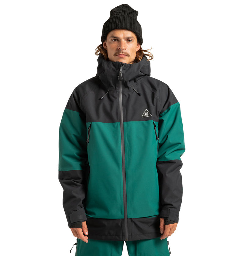 Unisex Intel 30K Insulated Jacket - Black/Deep Teal