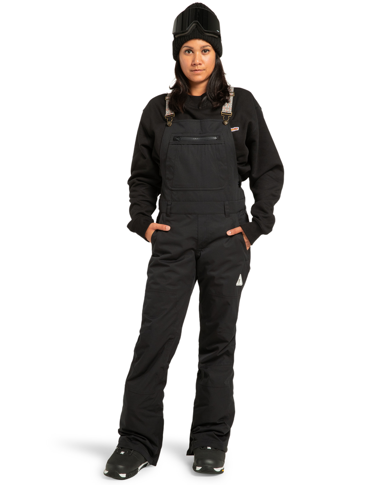 Women's Crusade Shell Bib - Black