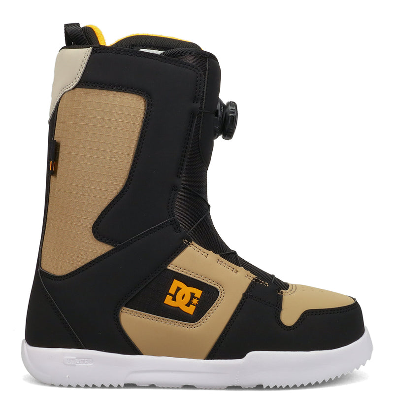 Men's Phase Boa Snowboard Boots - Black/Tan/Orange