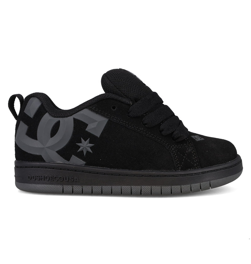 Kids' Court Graffik Beveled Special Edition Shoes - Black/Grey