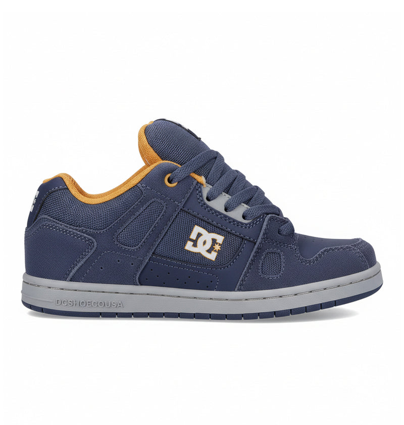 Kids' Stag Shoes - Navy/Grey/Orange