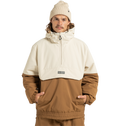 Unisex Nexus Reversible Insulated Anorak Jacket - Oatmeal