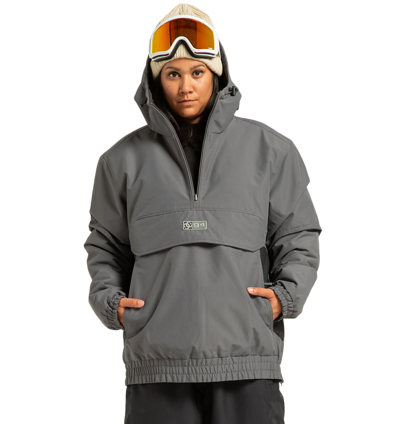 Unisex Nexus Reversible Insulated Anorak Jacket - Magnet